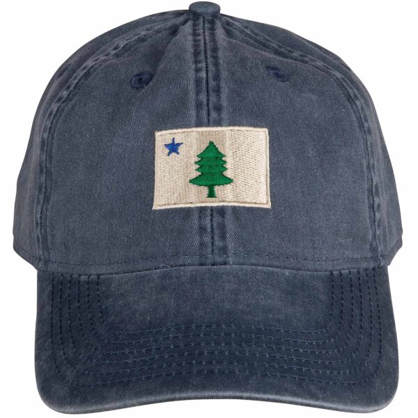 VT Flag Hat  Grey by Belted Cow Company. Made in Maine